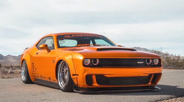 Listen To This Crazy Story Of A SEMA Dodge Challenger 