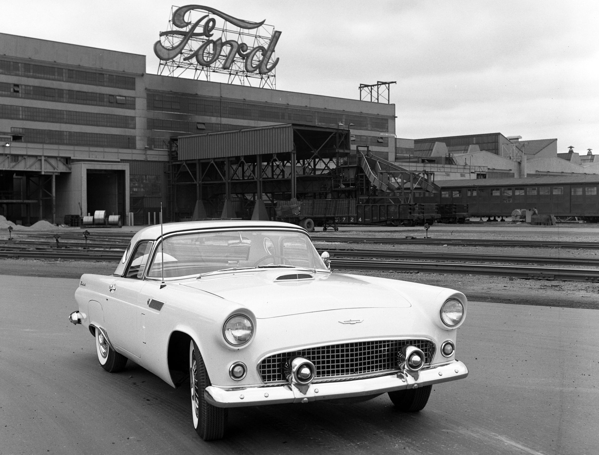 Stolen 1956 Ford Thunderbird Recovered 