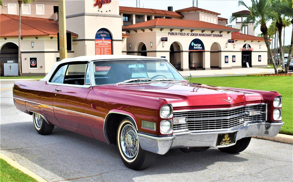 <img src="1966-cadillac-deville.png" alt="A stunning 1966 Cadillac Deville is up for bids through Awesome Joe's Auction">