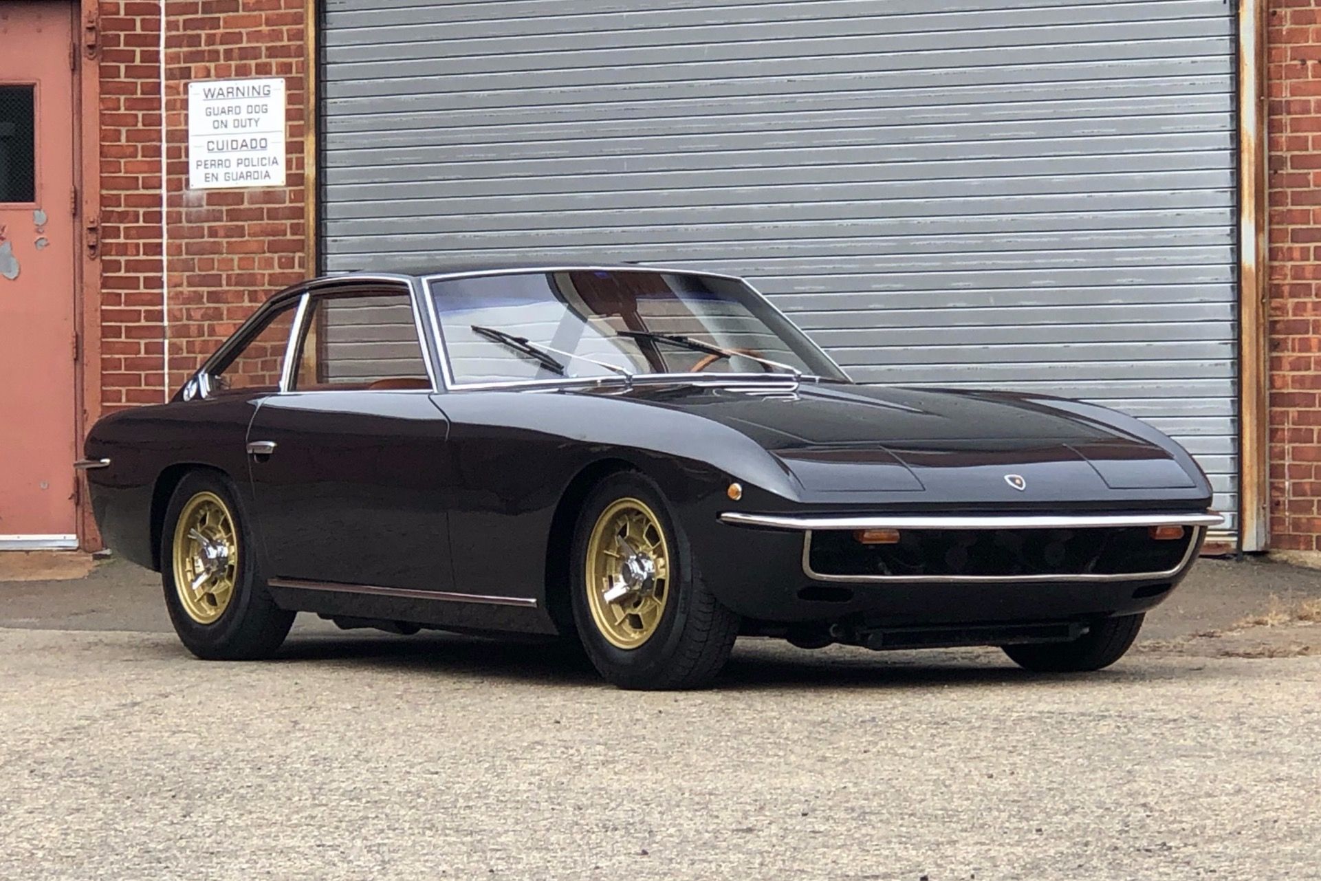 <img src="1969-lamborghini-islero.jpg" alt="This stunning 1969 Lamborghini Islero is up for bids through Bring A Trailer">