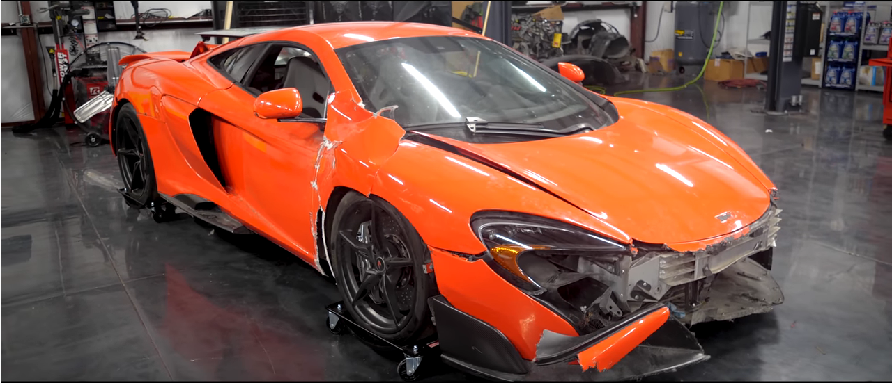 Tavarish Buys Wrecked Mclaren 675lt