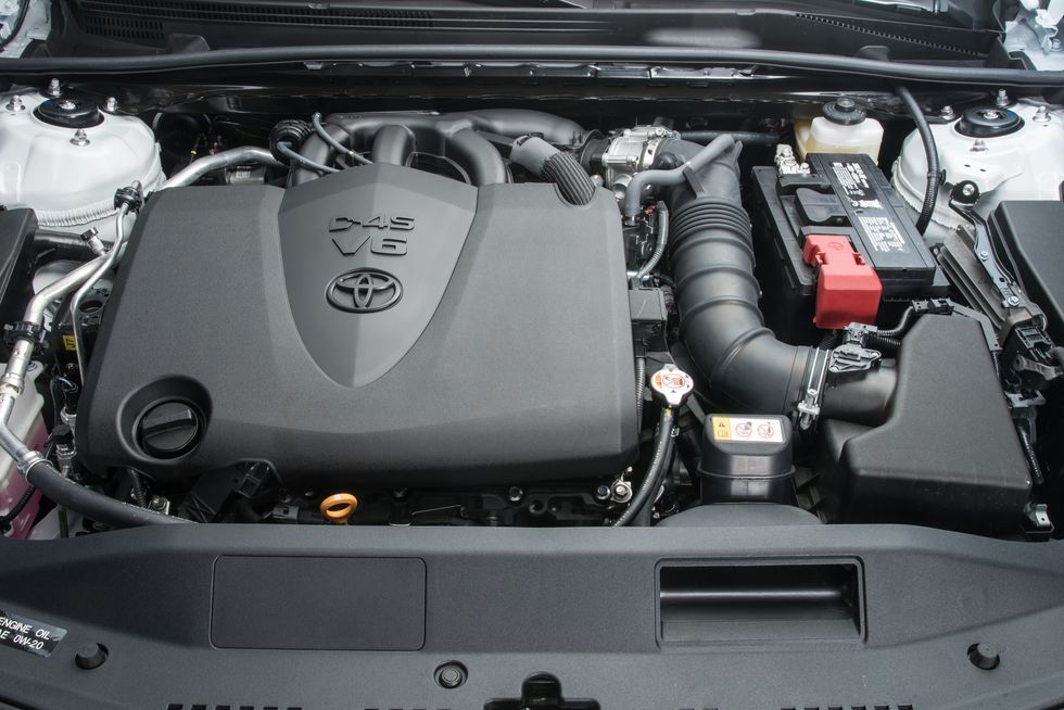 <img src="engine-toyota.jpg"The Toyota GR V6 engine ">