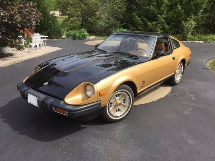 <img src="1980-datsun-280zx.jpeg" alt="A 1980 Datsun 280ZX 10th Anniversary Edition Coupe in black and gold">