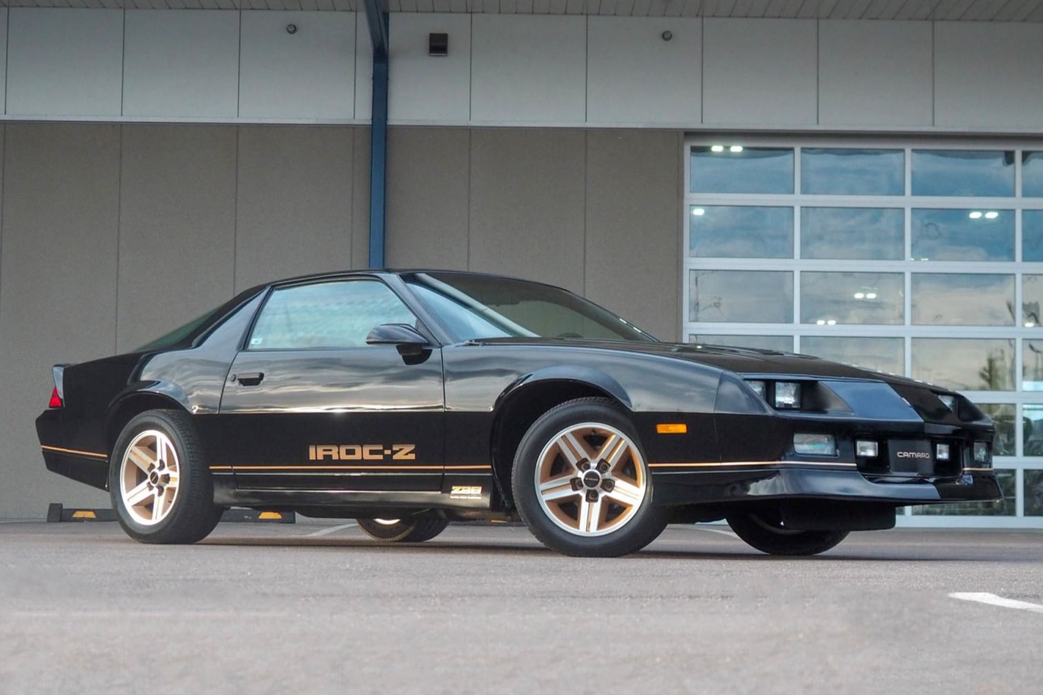 <img src="1985-chevy-camaro.jpeg" alt="A 1985 Chevrolet Camaro Z28 IROC-Z">