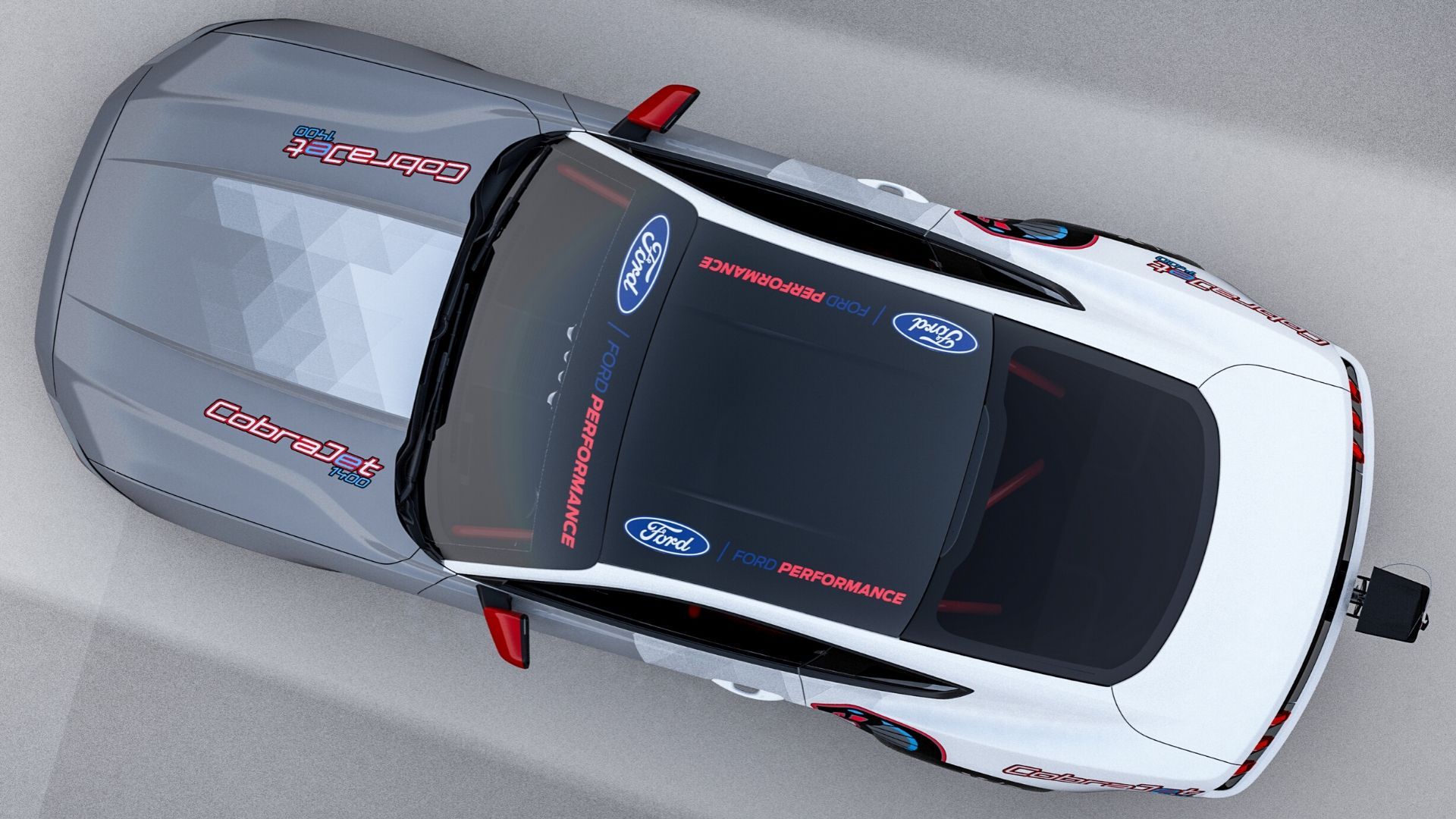 Ford Performance Reveals All-Electric Mustang Cobra Jet 1400