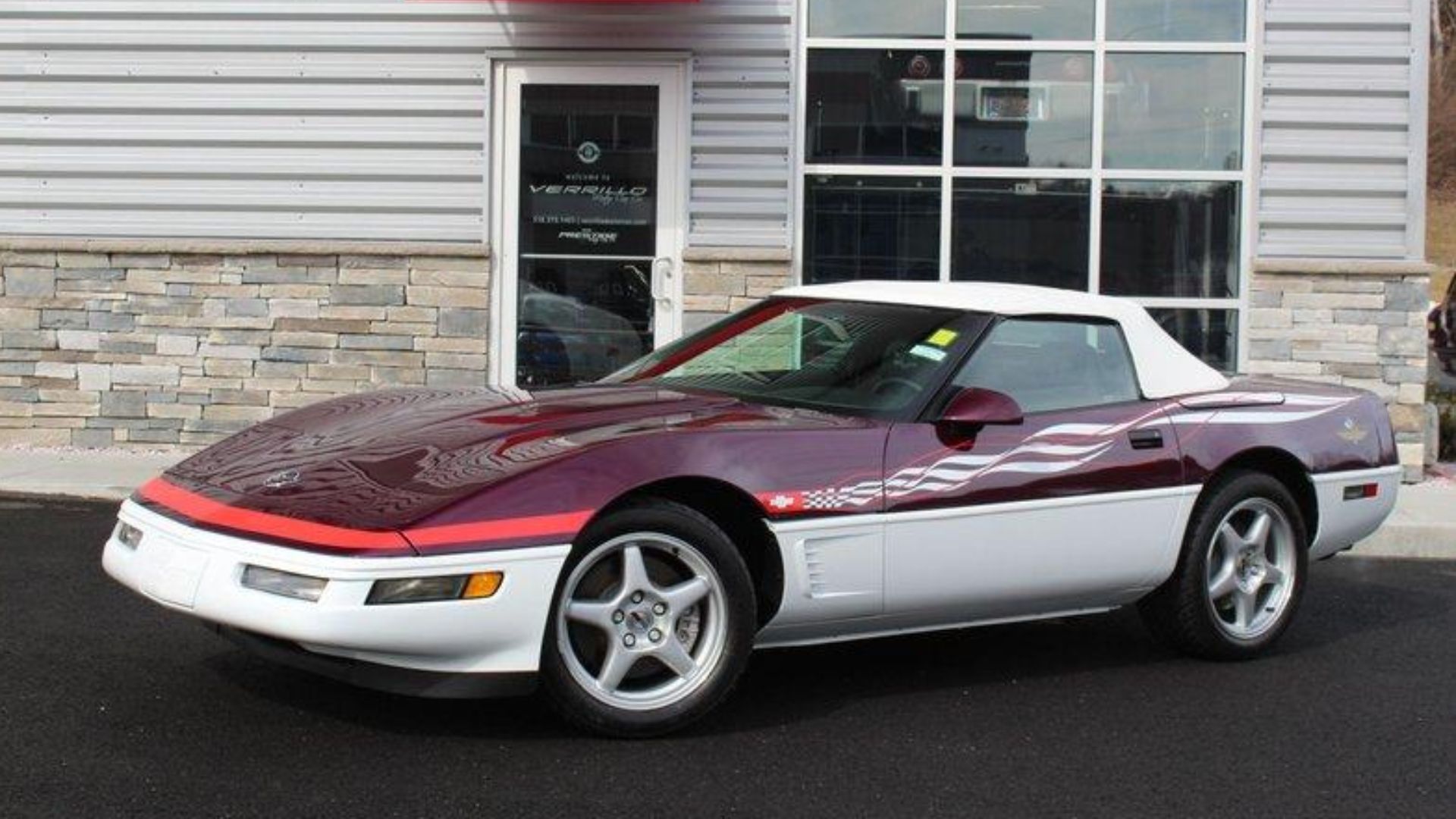 Drive Away In This 1995 Chevy Corvette Indianapolis 500 Pace Car