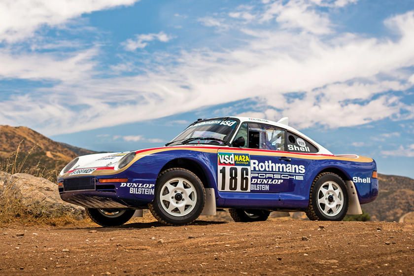 <img src="auction-1985-porsche.jpg" alt="1985 Porsche 959 Paris-Dakar">