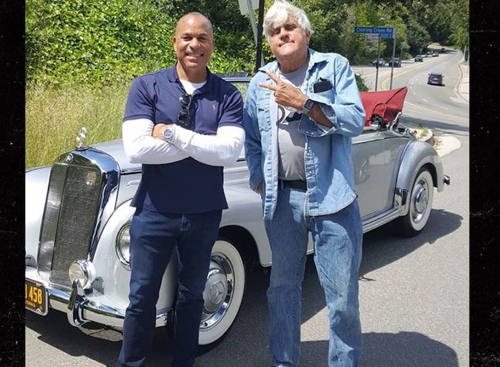 Jay Leno Stops To Use Mechanic Skills On Stranded Man's 1953 Mercedes