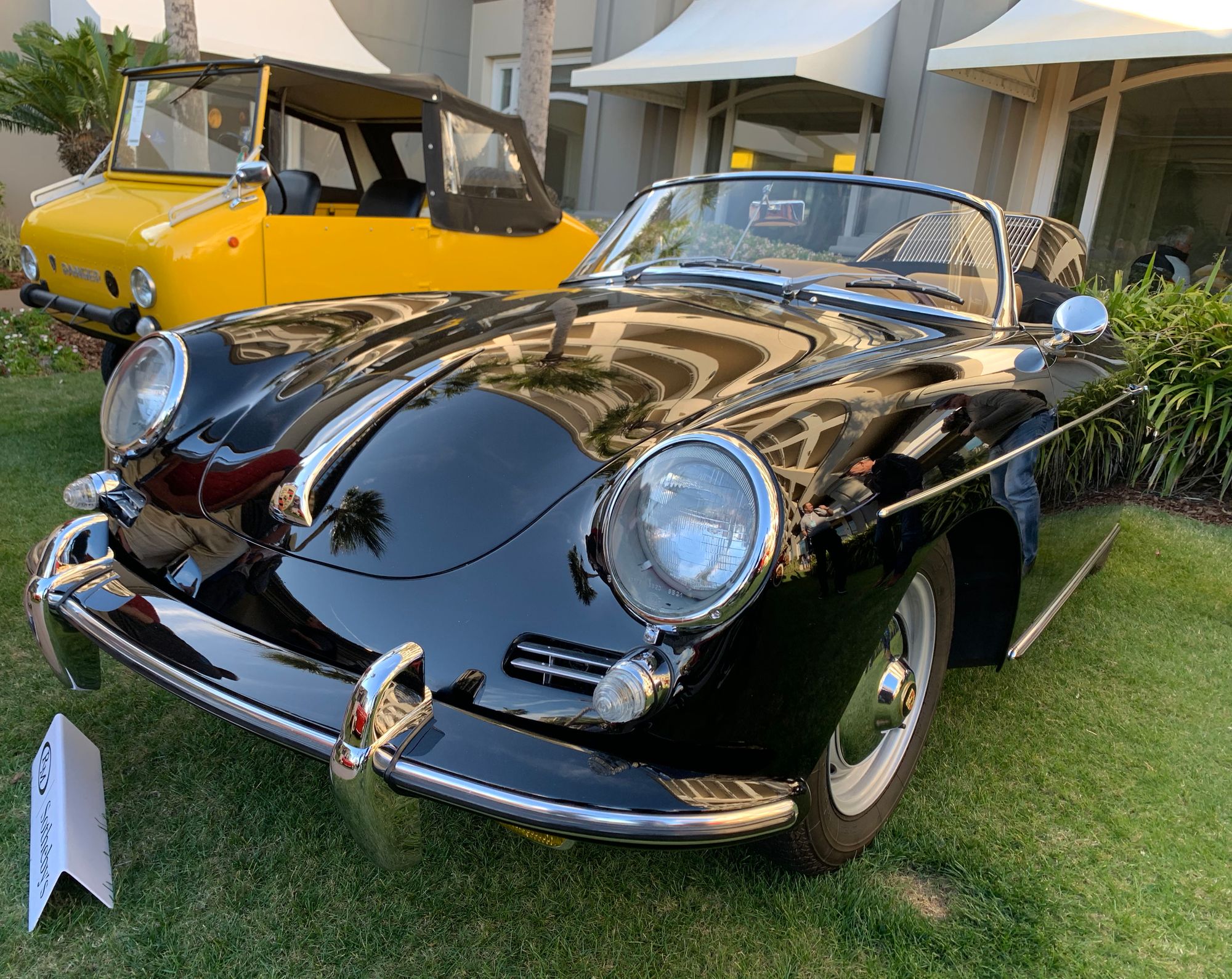 <img src="porsche9.jpg" alt="A vintage Porsche waiting to be auctioned at Amelia Island">