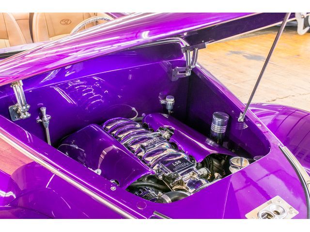 Vivid 1937 Ford Roadster Packs A Potent LS6 Punch