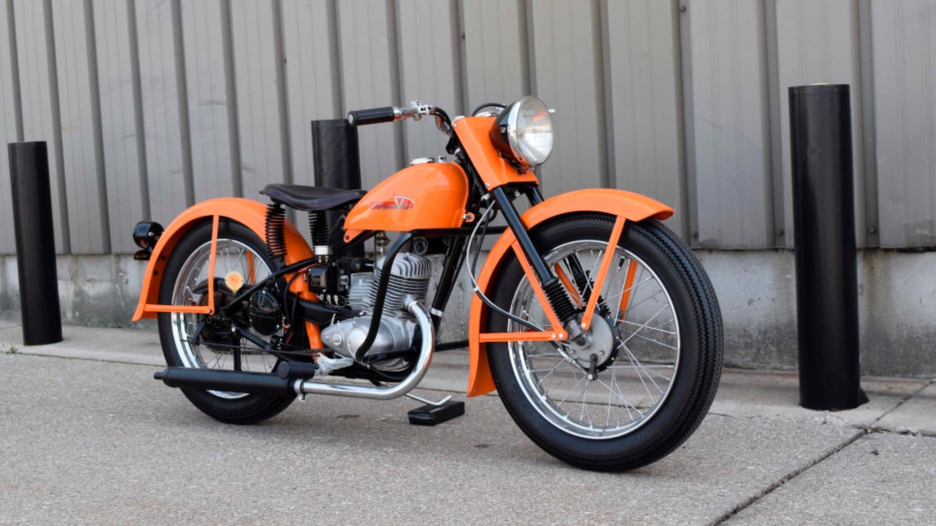 Motorcycle Monday: 1956 Harley-Davidson Hummer Motorcycle 