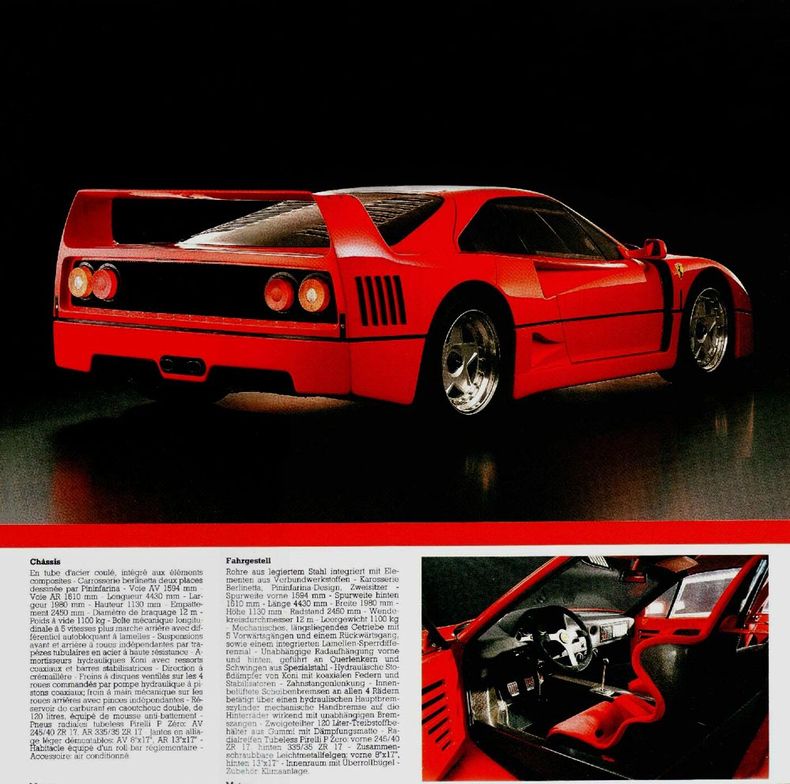 91 ferrari f40