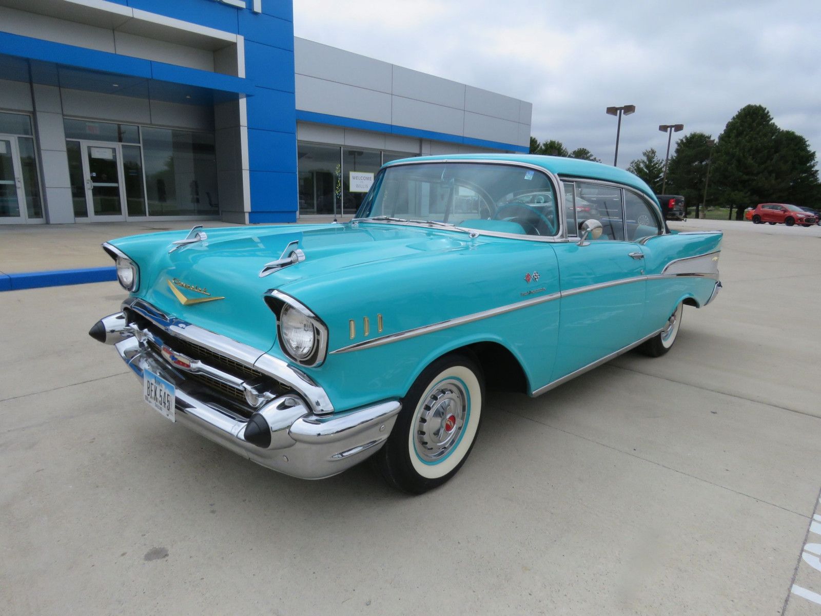 <img src="don-19570-chevrolet-belair.jpg" alt="A rare 1957 Chevrolet Belair Convertible">