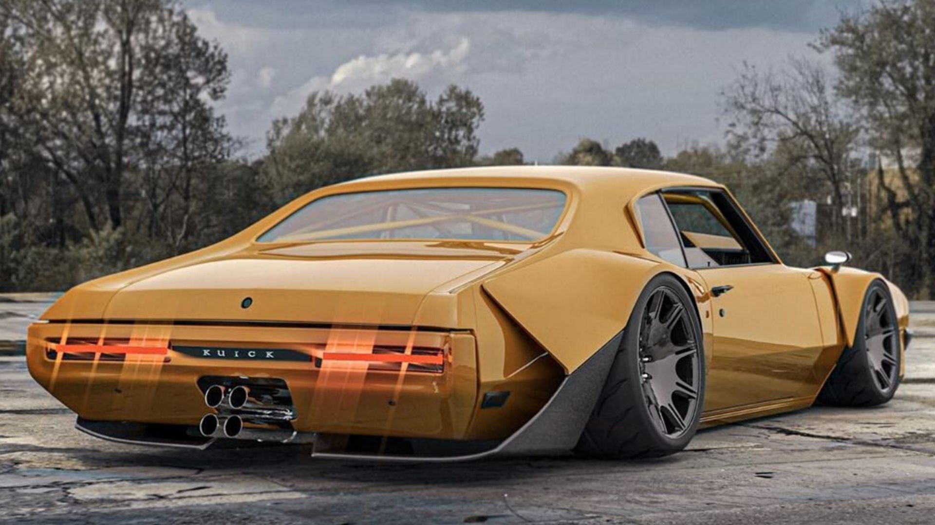 What Do You Think Of This Widebody 1970 Buick GSX?