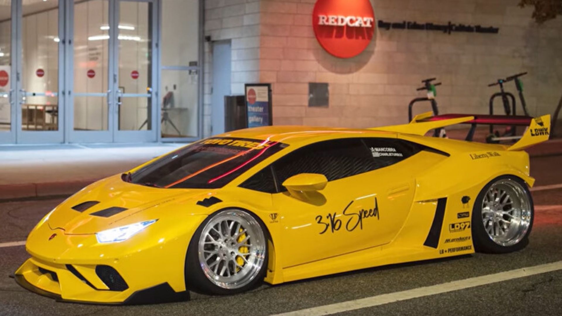 Liberty Walk Twin-Turbo Lamborghini Huracan Breathes Fire 