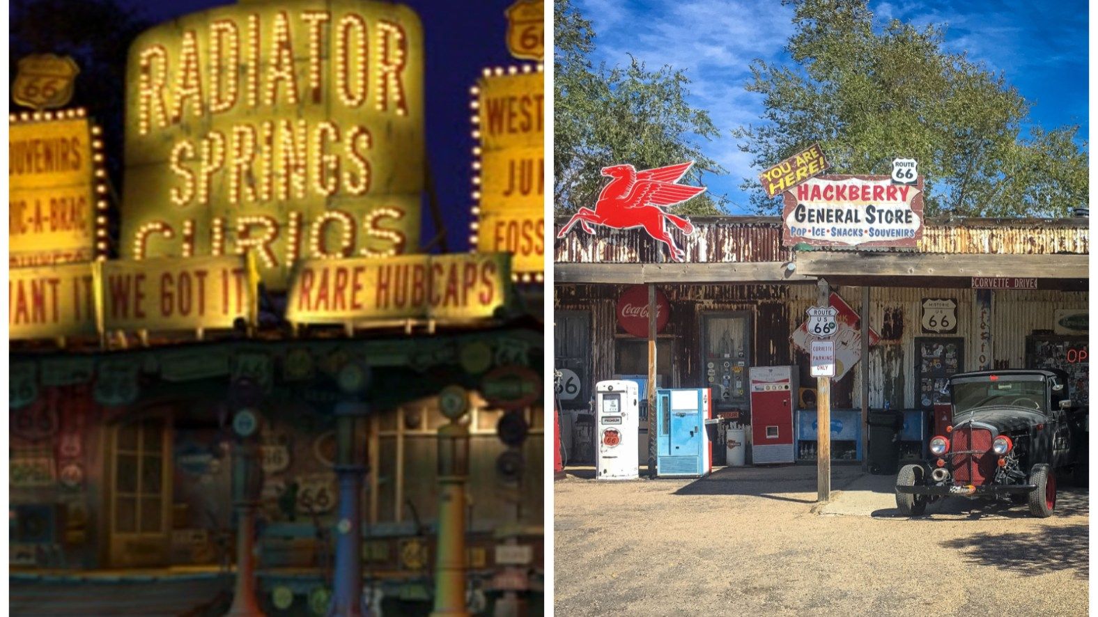 Valley 101 visits locations from Disney-Pixar's movie 'Cars