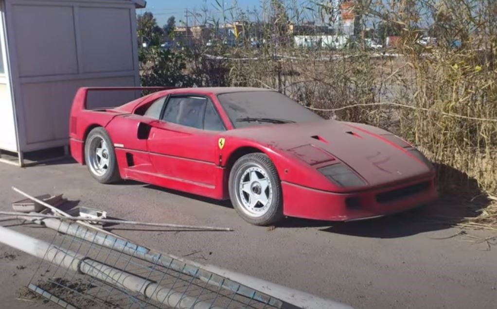 Ferrari F40 With Connection To Sadam Hussein Found By Internet Warriors