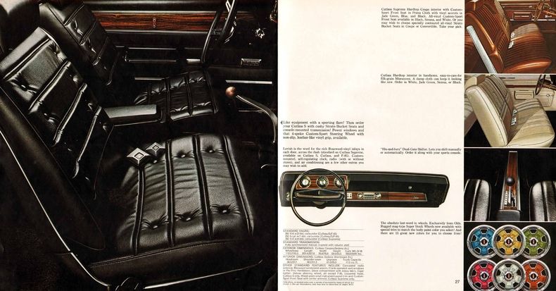 1971 Oldsmobile 442 Overview Specs Performance Oem Data
