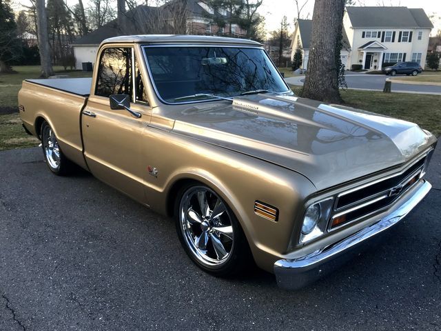 <img src="1968-c10.jpg" alt="A 1968 Chevrolet C10 Restomod pickup">