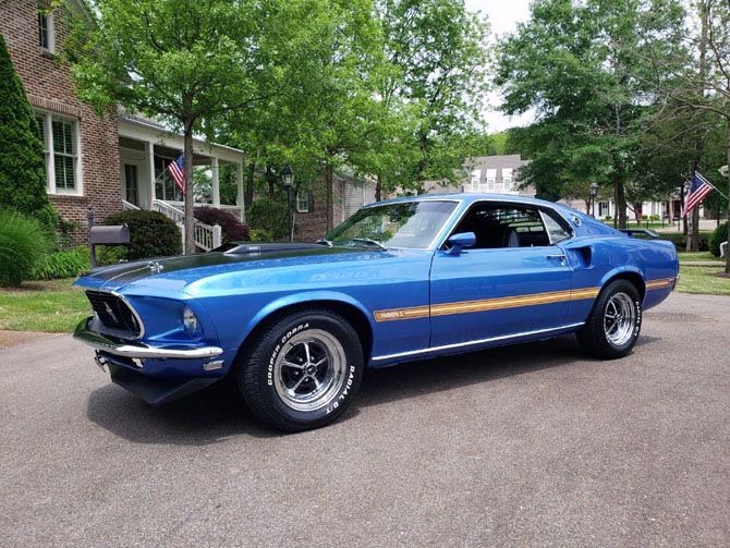 Cure The Blues In This Restored S-Code 1969 Ford Mustang Mach 1