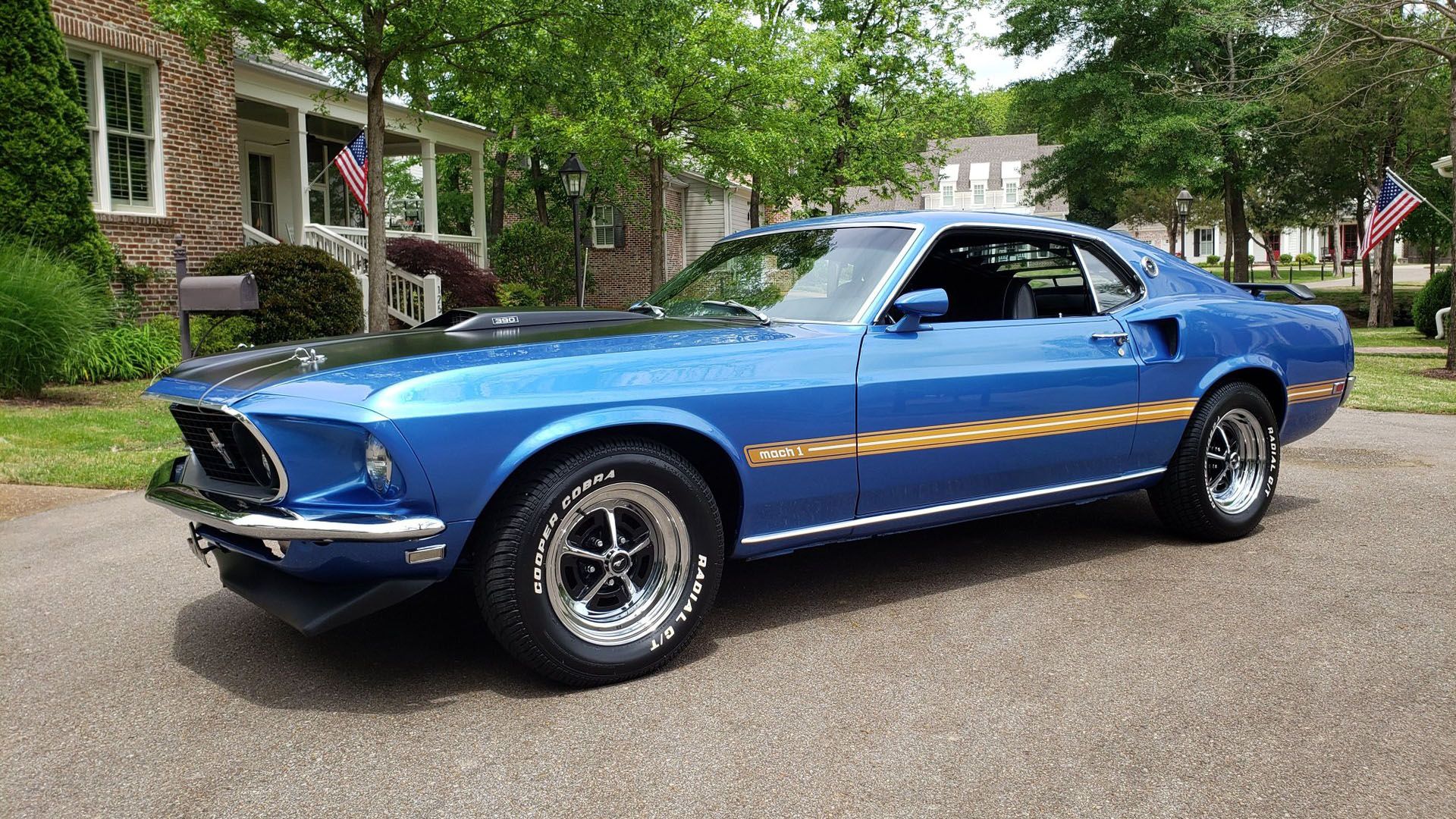 1969 Ford Mustang Mach 1 Colors