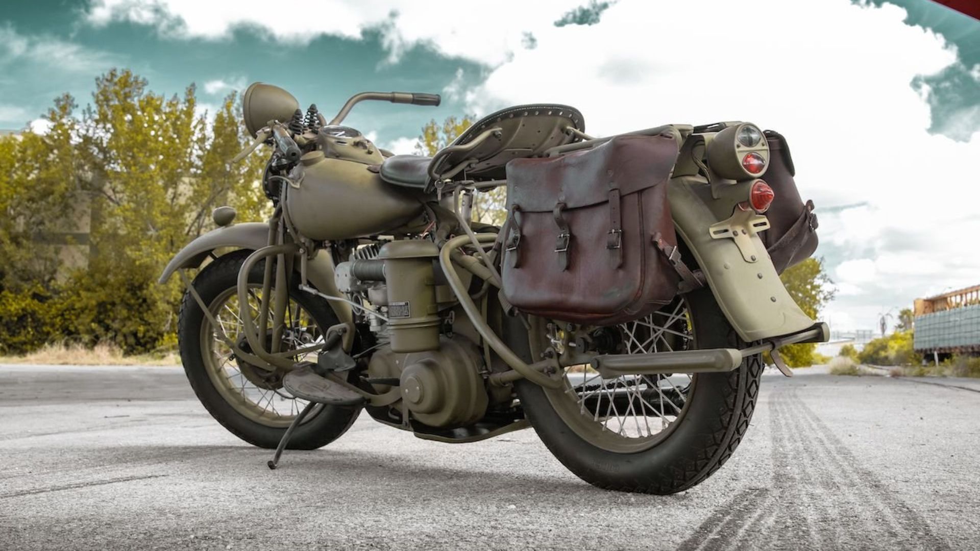 vintage harley davidson motorcycles