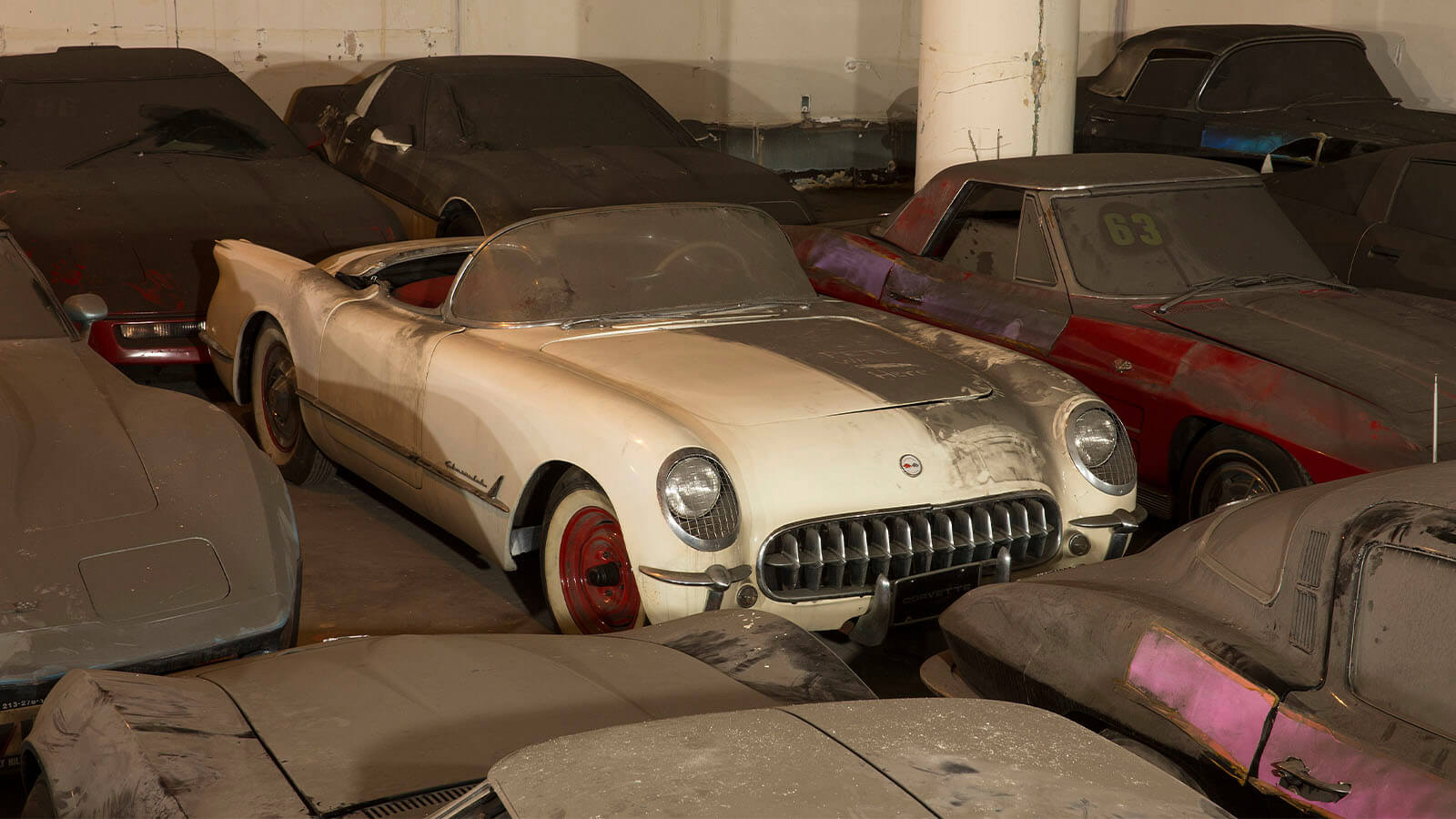 <img src="1953-corvette.jpeg" alt="1953 Chevrolet Corvette barn find">