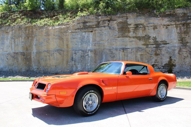<img src="1976-firebird-trans-am.jpeg" alt="1976 Pontiac Firebird Trans Am being offered by GAA Classic Car Auctions">