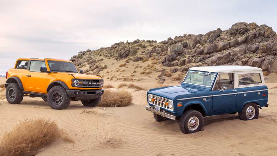 <img src="2021-ford-bronco-and-1966-ford-bronco.jpg" alt="The 2021 Ford Bronco next to the first-year 1966 Bronco">