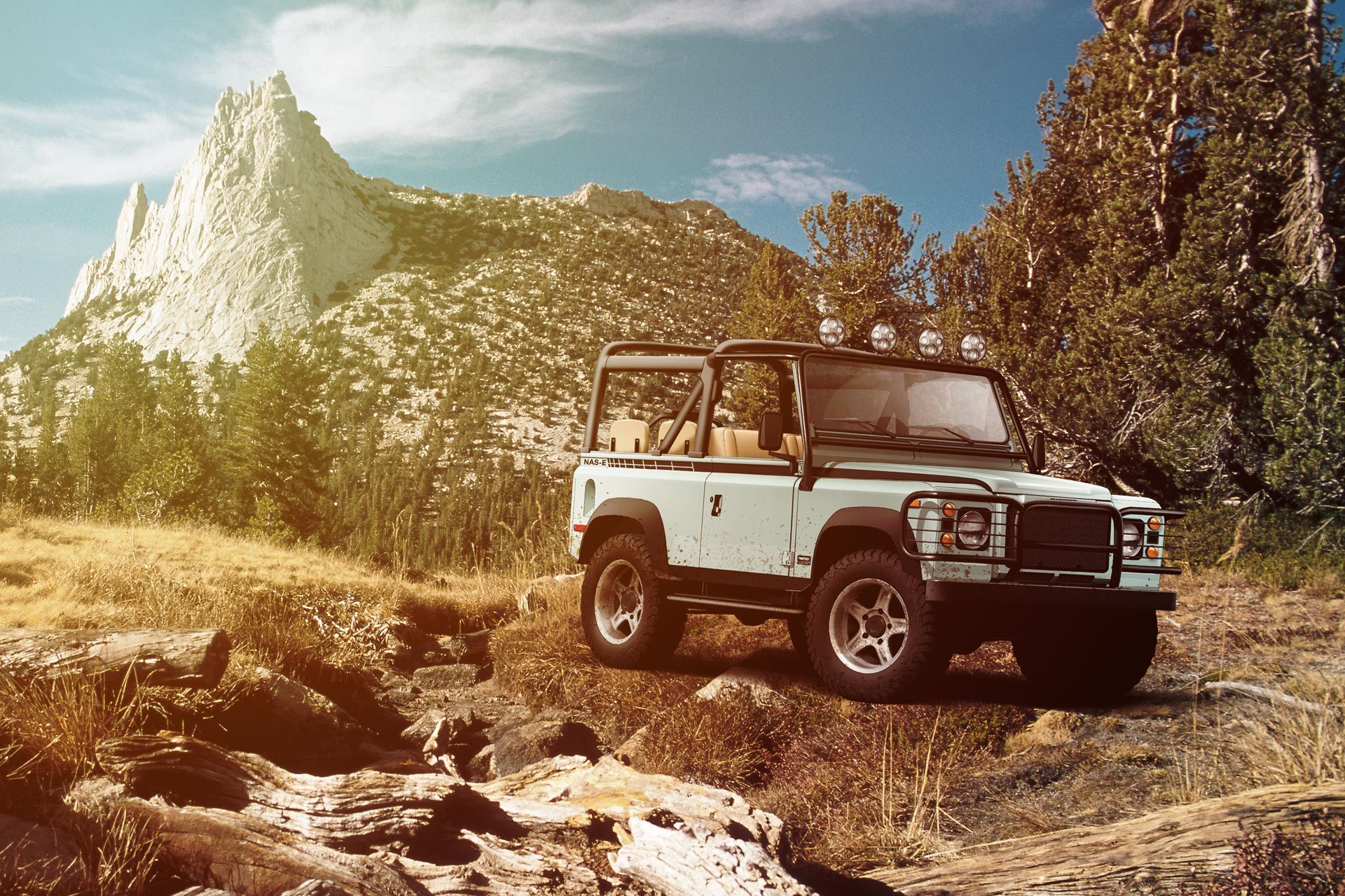 Electric Range Rover Classic Conversion Classic Land Rover Defender EV Conversion Coming To The U.S.