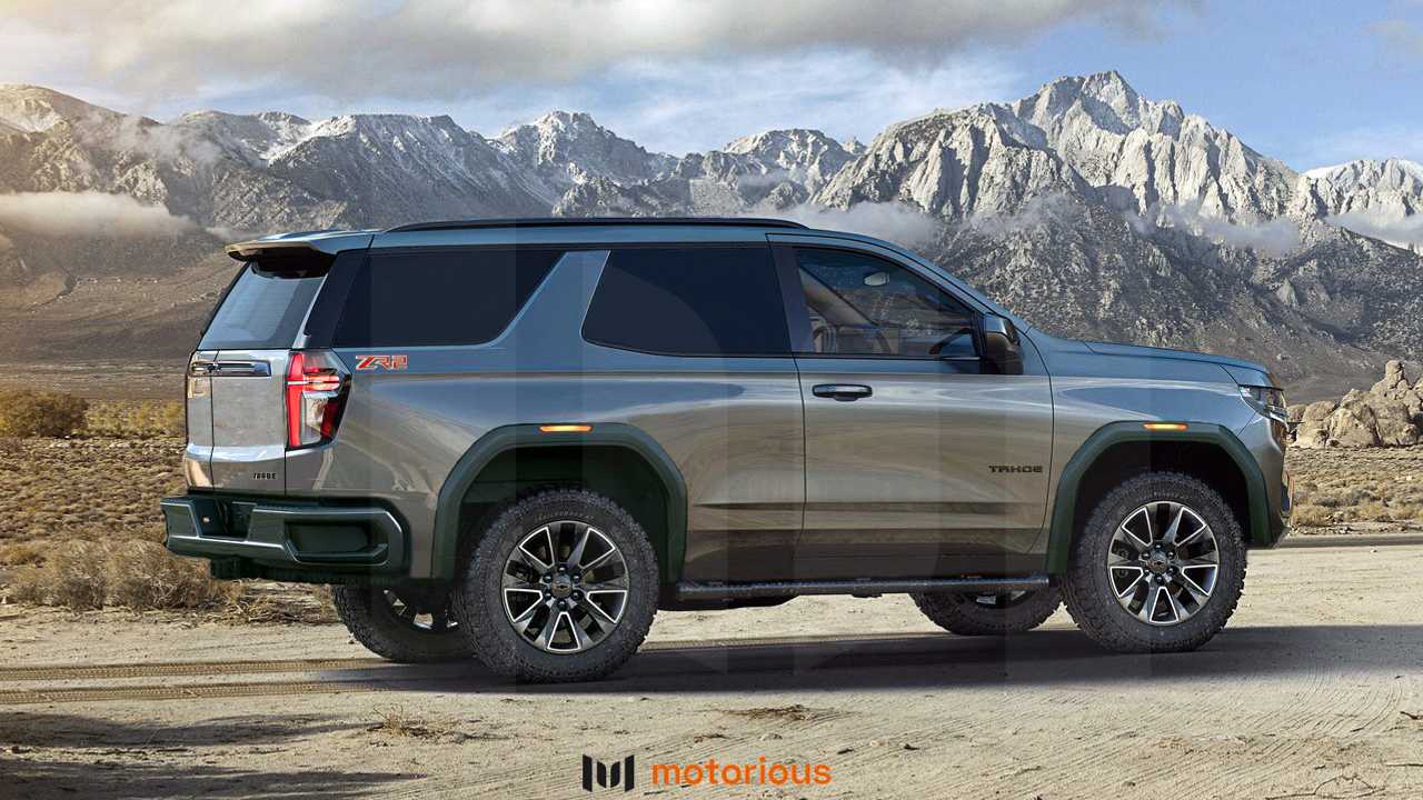 2021 Chevy Tahoe ZR2 Render Envisions A TwoDoor Bronco Rival