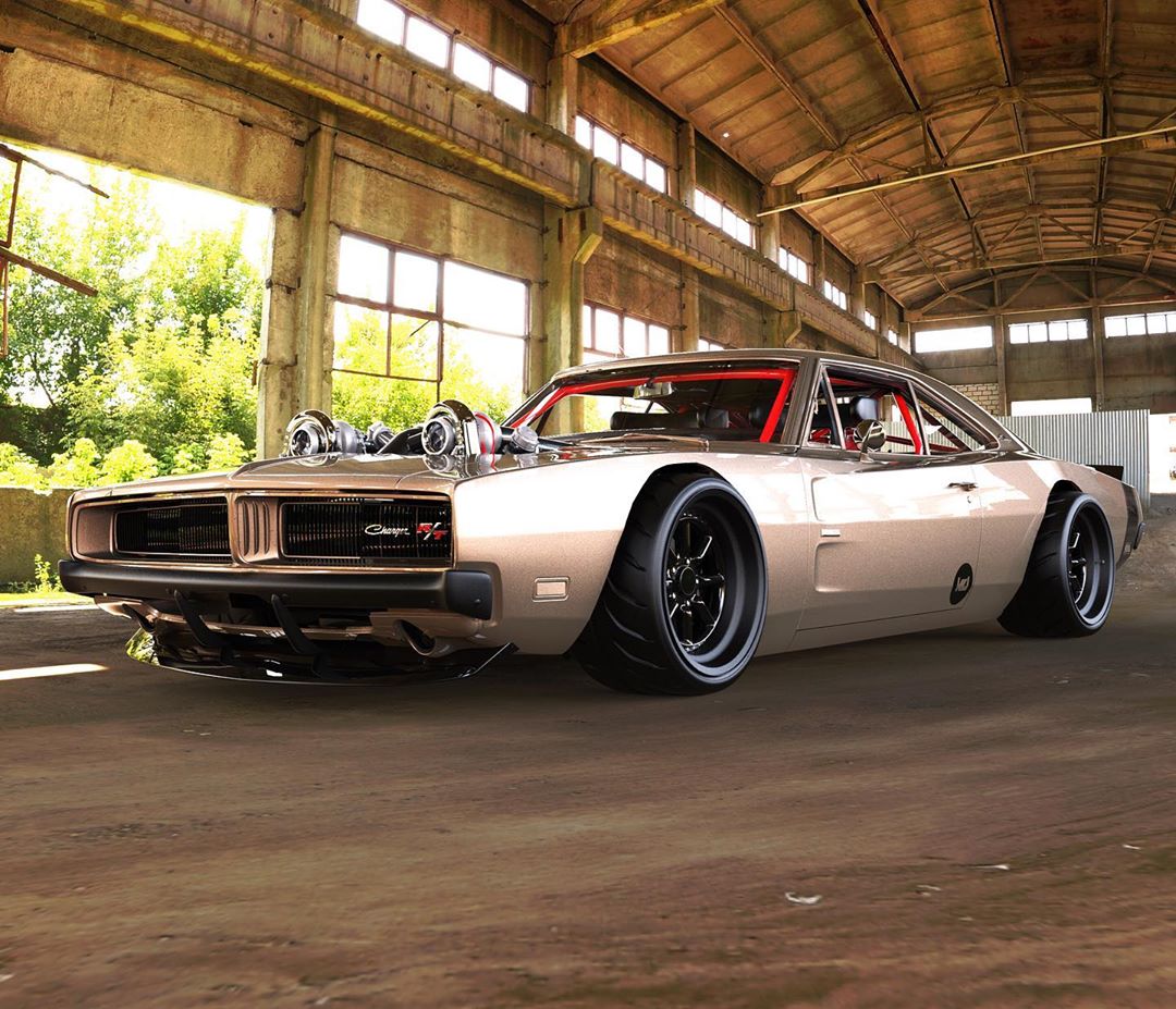 This '69 Dodge Charger R/T 'Boost Bomb' Build Is Twin-Turbo Insanity