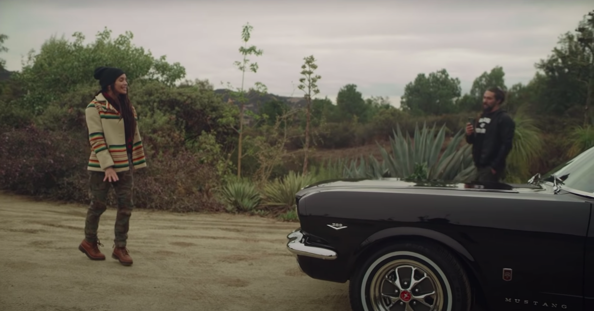 <img src="jason-momoa-mustang.png" alt="Jason Momoa surprises wife Lisa Bonet with restoration of her very first car">