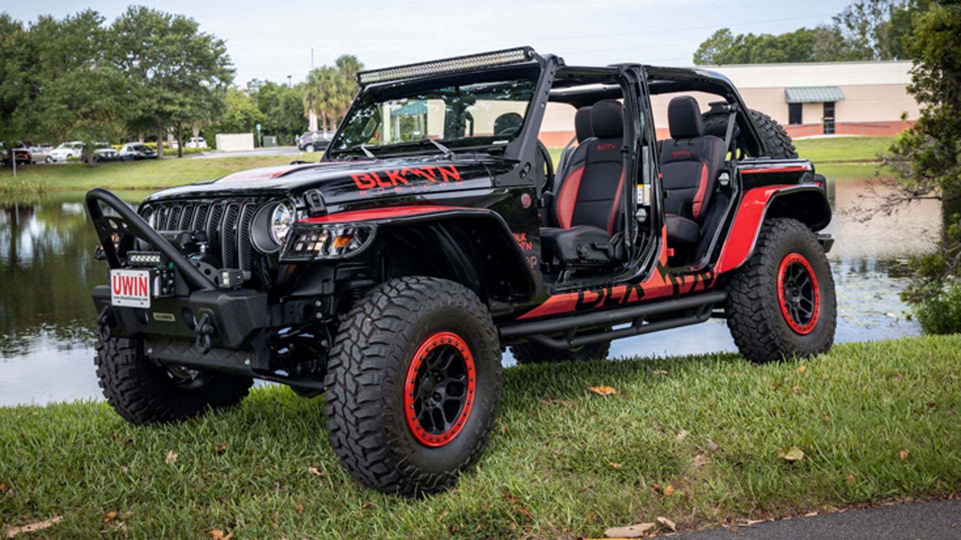 SEMA-Style Black Mountain Jeep Wrangler JLUR Is A Serious Off-Roader