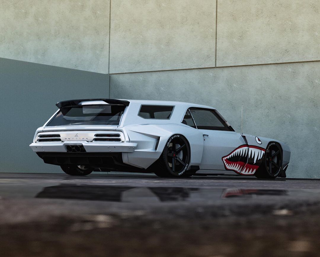 <img src="pontiac-firebird-widebody-rear.jpg" alt="A Pontiac Firebird "Shark Mouth" Wide-Body rendering">