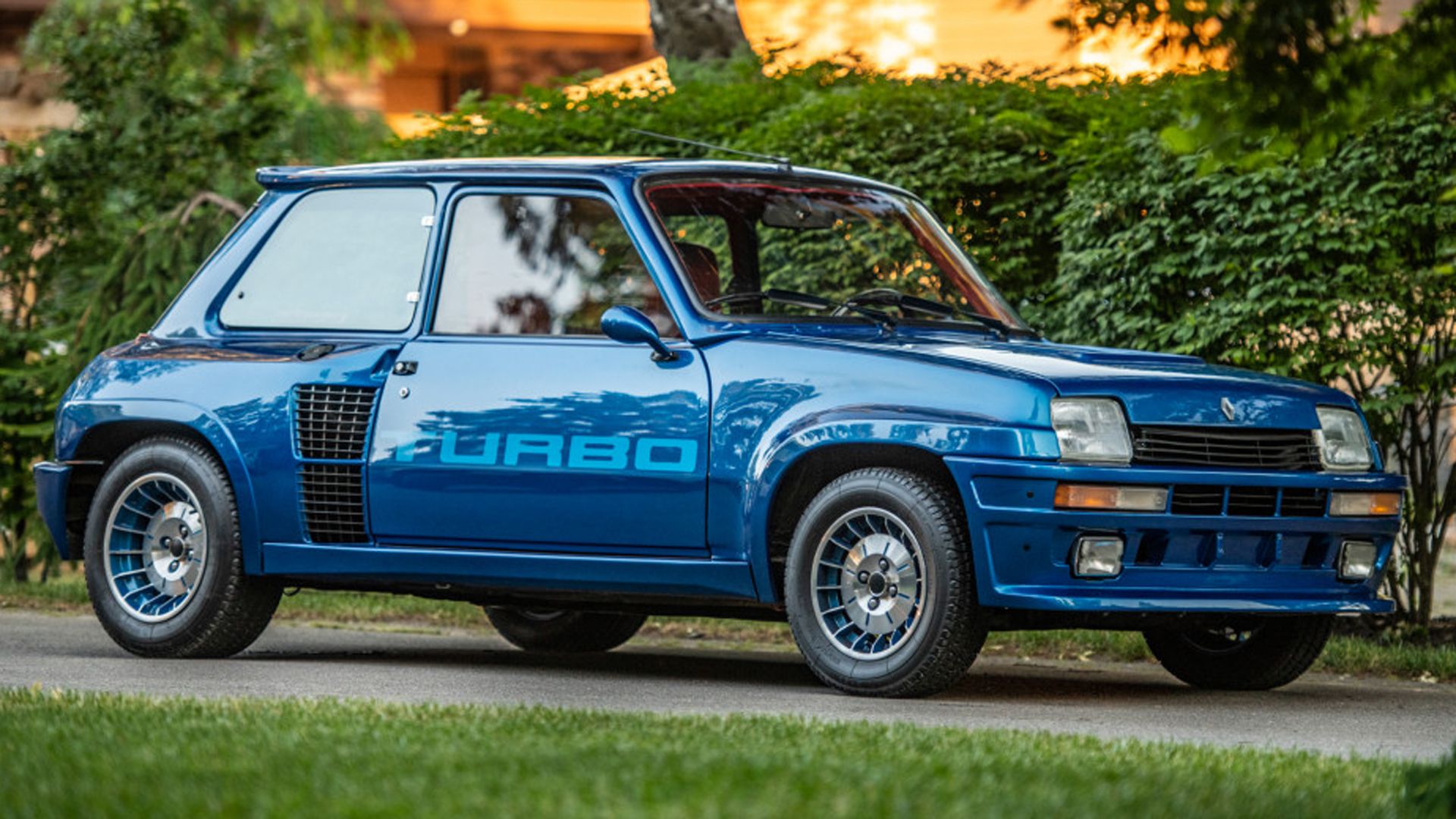 Hit The Trails In A Rally Bred 1981 Renault  R5 Turbo 