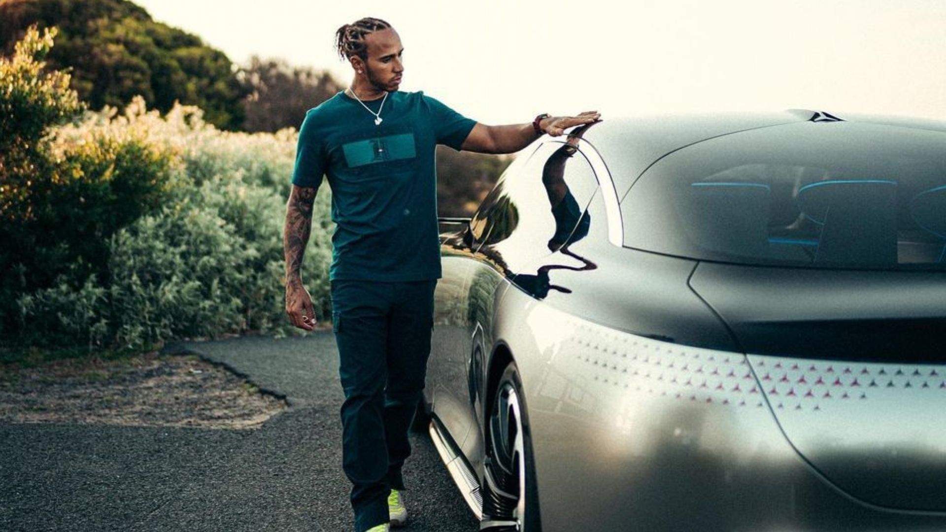 Lewis Hamilton Is Letting His Car Collection Sit For The Environment.