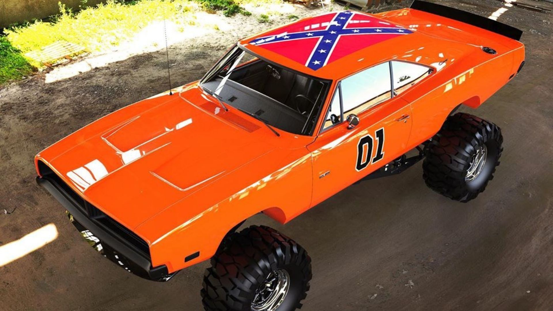 Artist Gives The General Lee A Boost