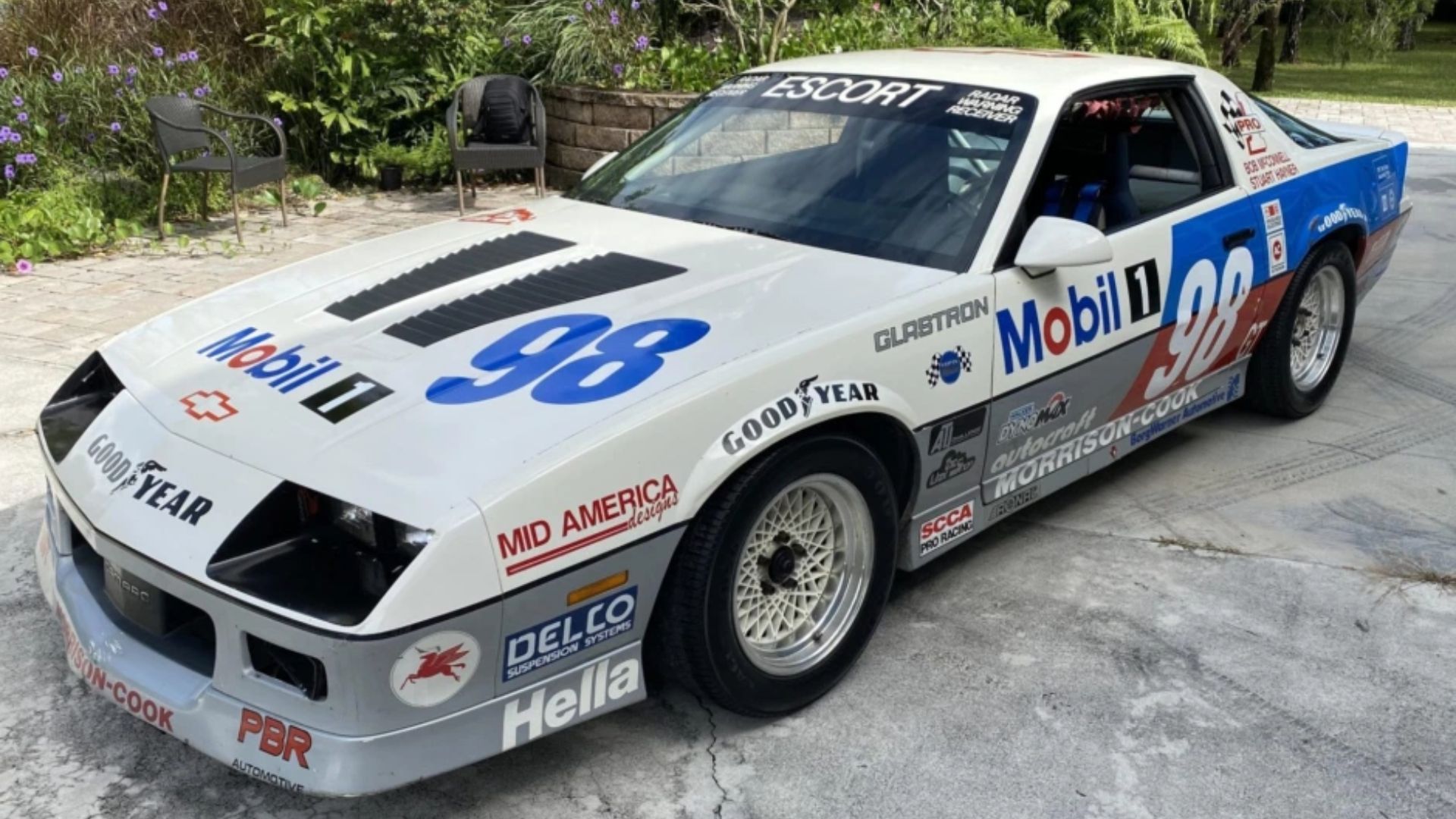 1988 Chevrolet Camaro Iroc Z Race Car Is 1 Of 2