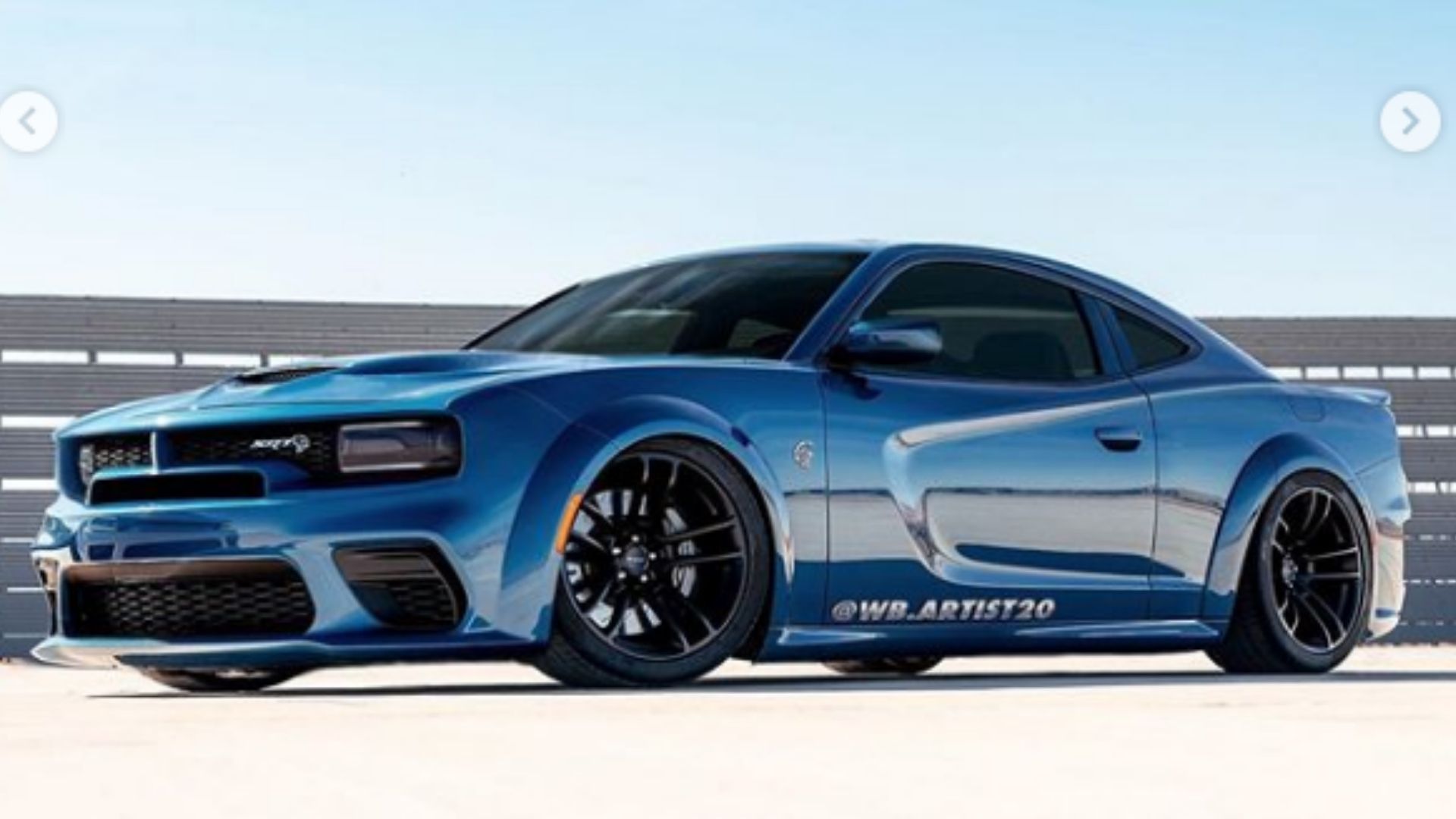 Звук dodge charger