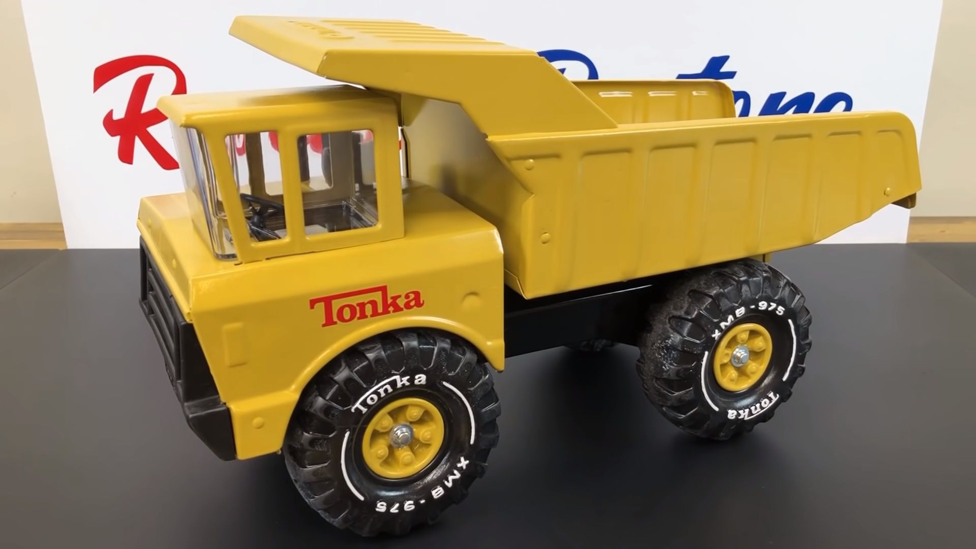 stuffed tonka truck