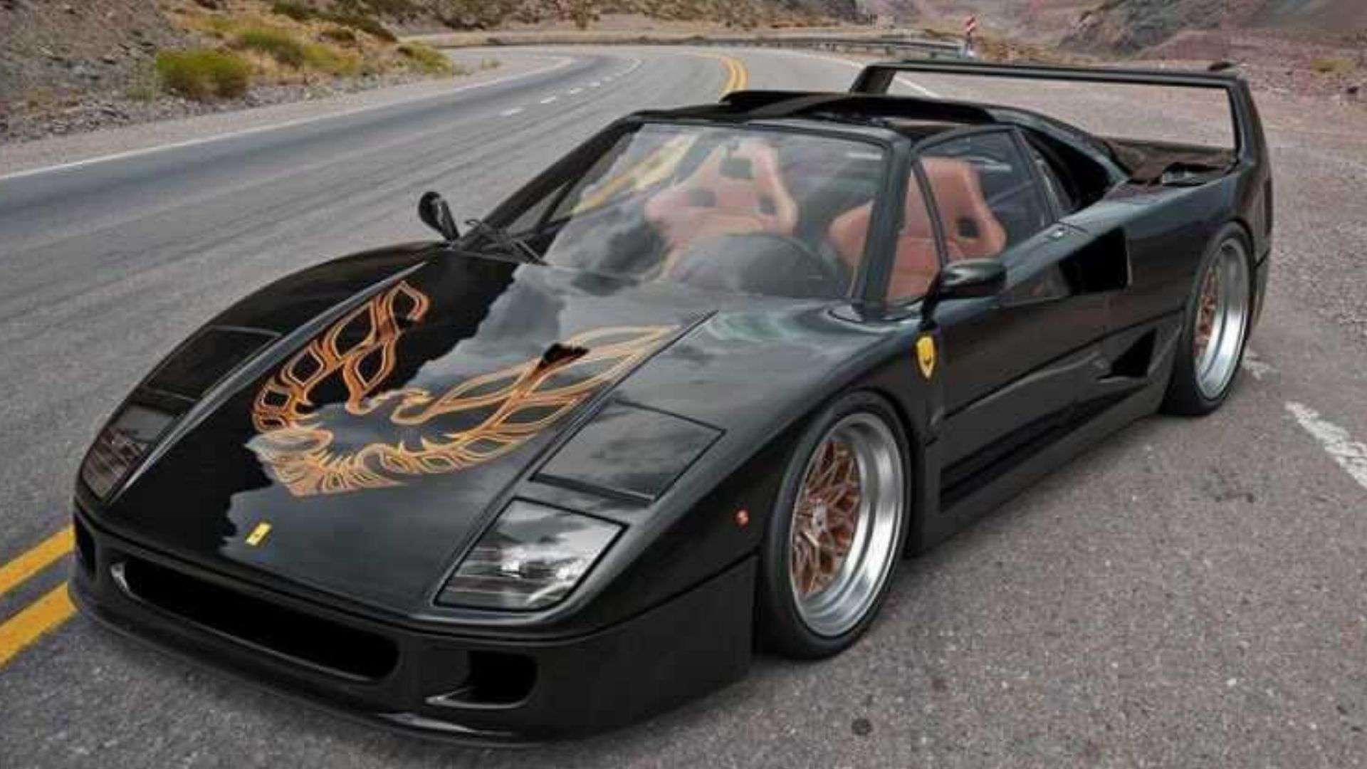 Check Out The Ferrari F40 Bandit Edition