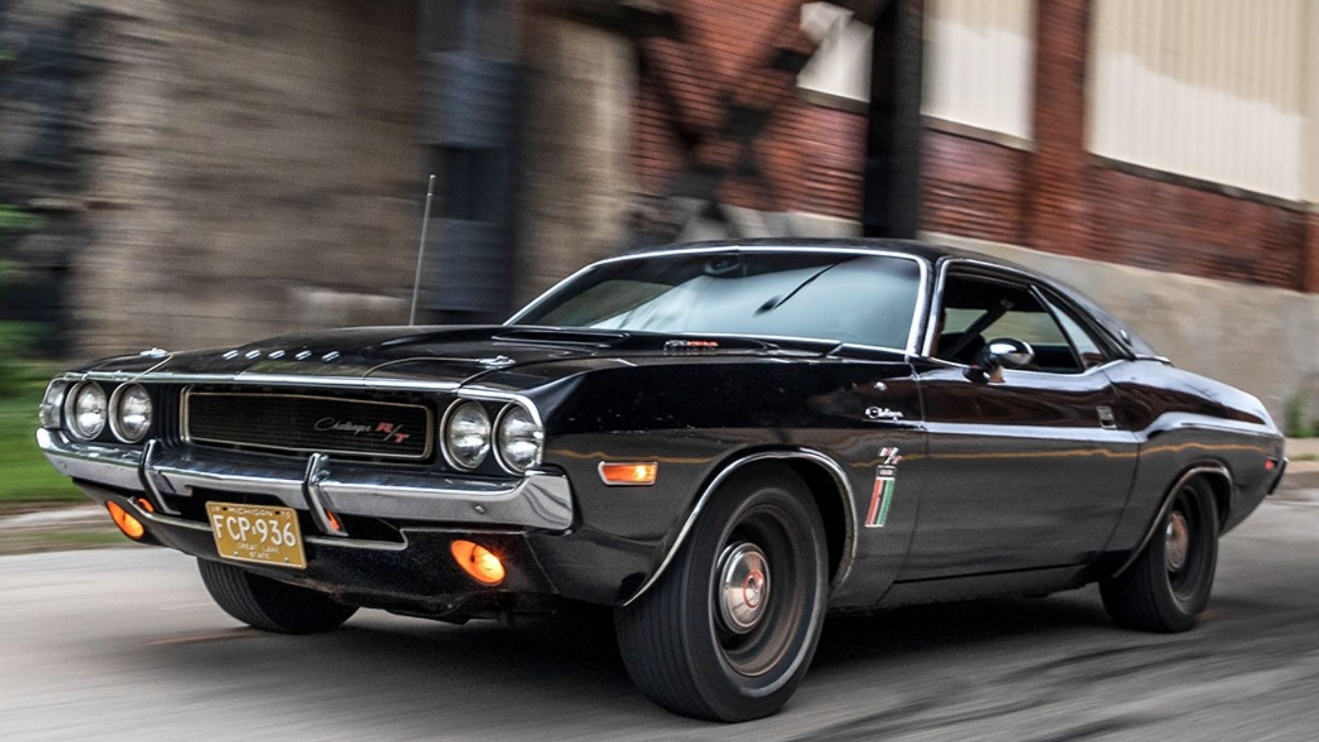 1970 Dodge Challenger 426 Hemi Triple Black Bmp Place