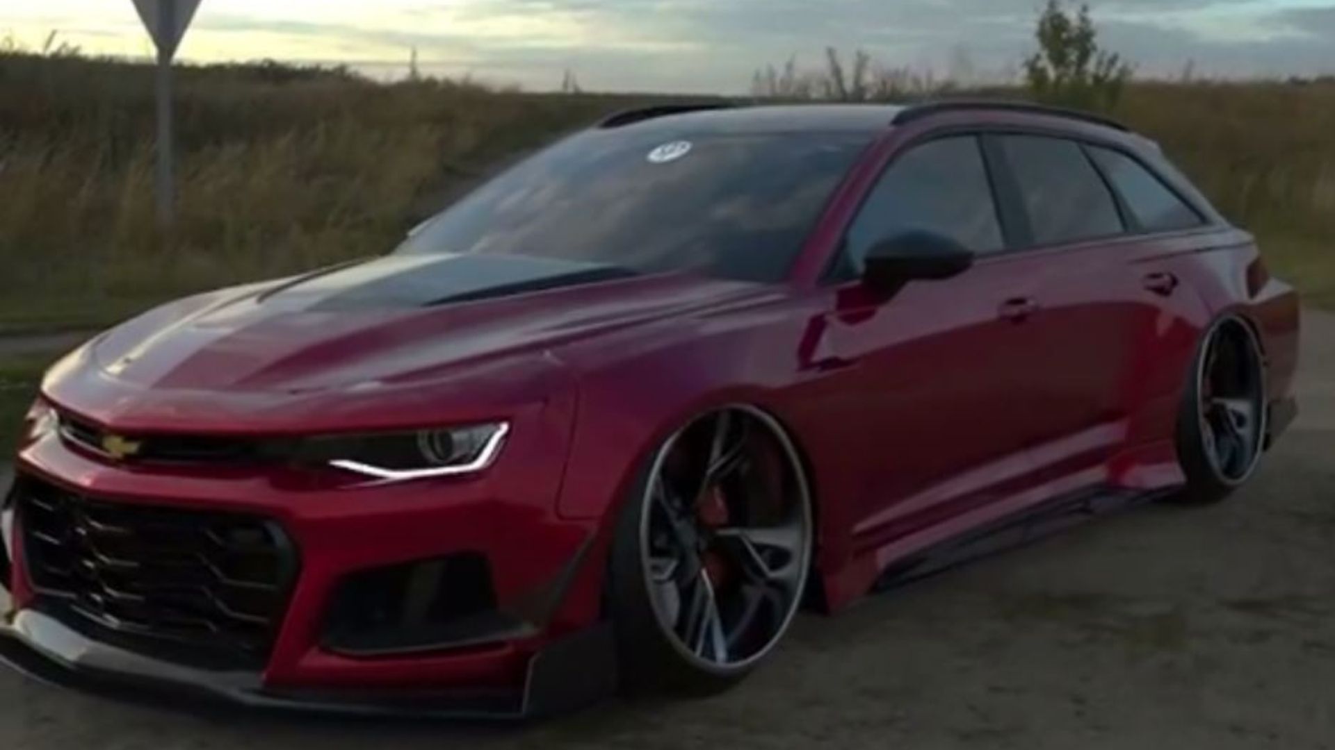 Artist Makes Camaro ZL1 Wagon