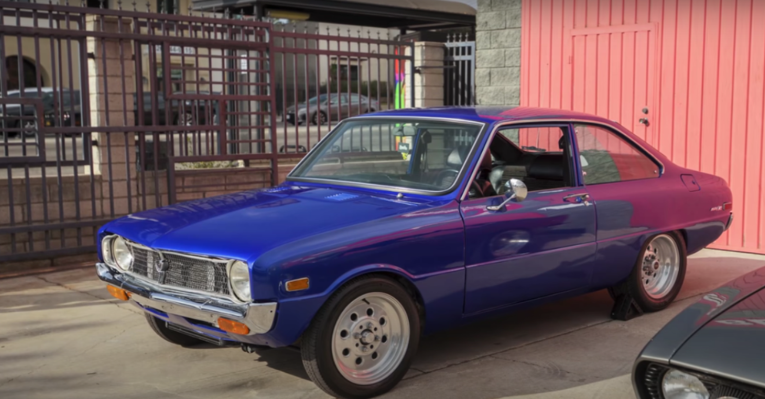 Old School Mazda R100 JDM Mazda Revs To The Moon