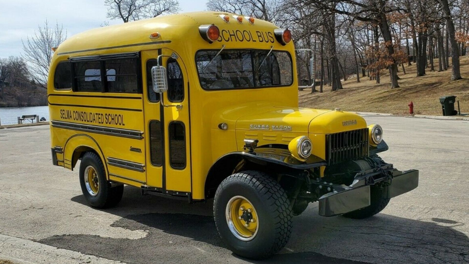 eBay Find Dodge Power Wagon School Bus