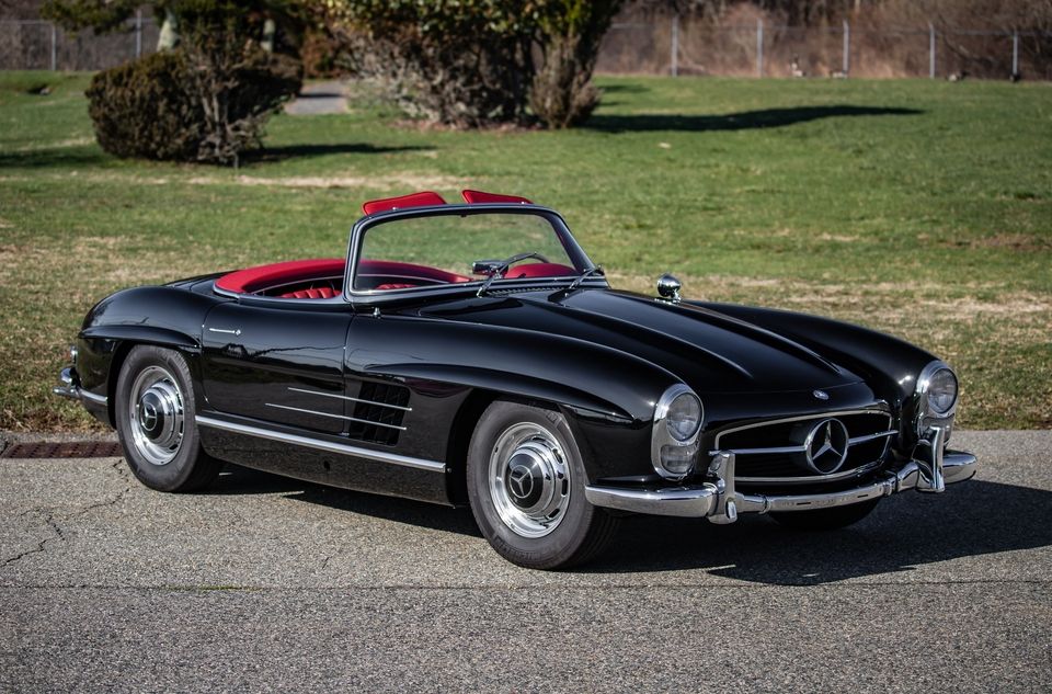 Original Mercedes-Benz SL : 300SL 190SL… Rare Mercedes 300 SL Roadster Offered at a Sotheby Auction