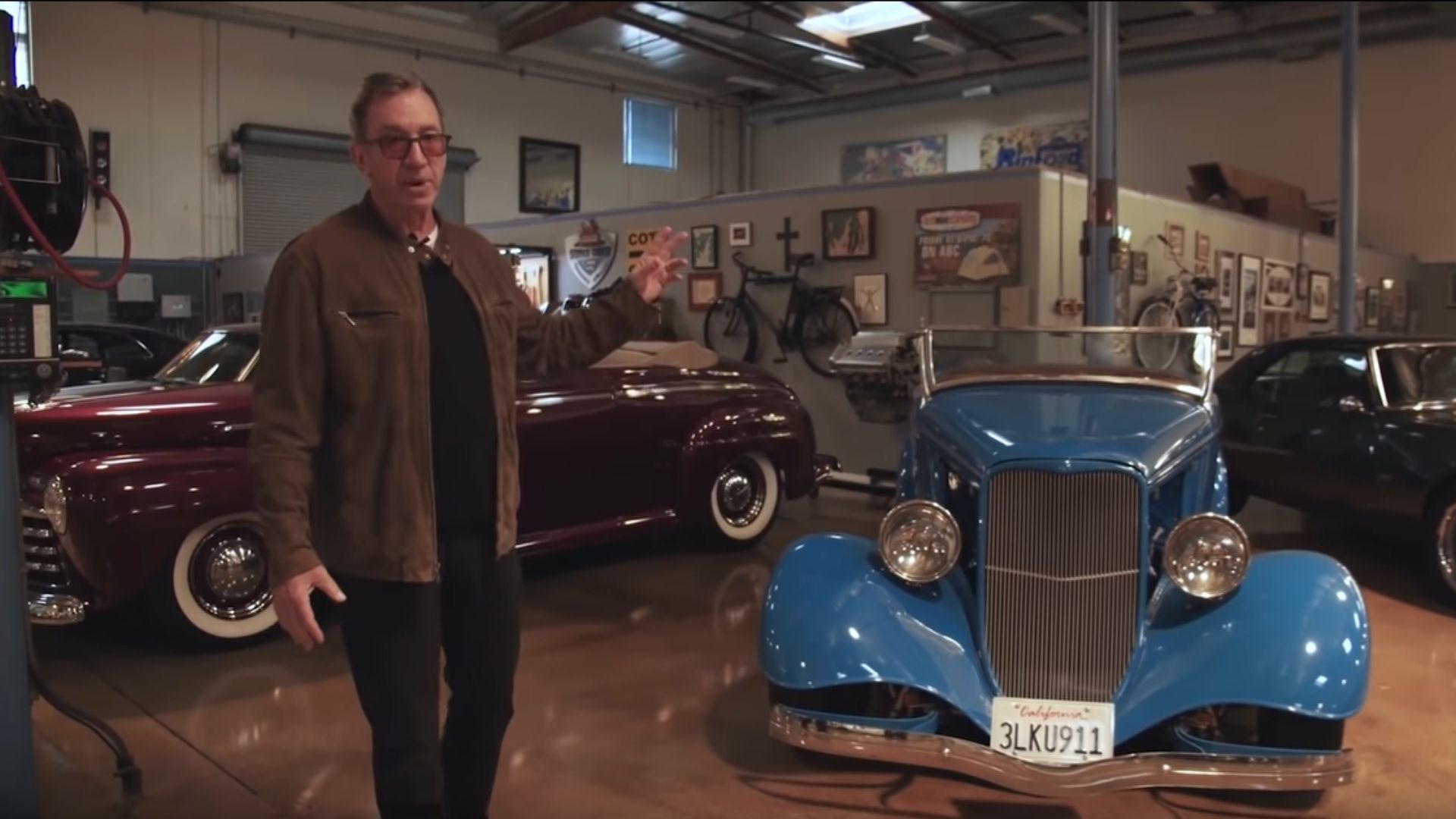 Tim Allen's Car Collection Fills A