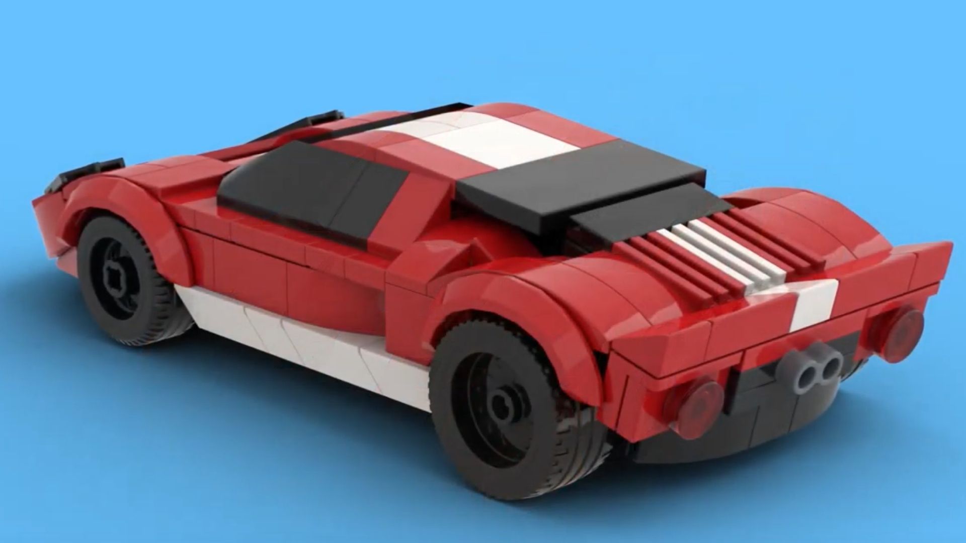 Learn How To Build A Lego Ford GT