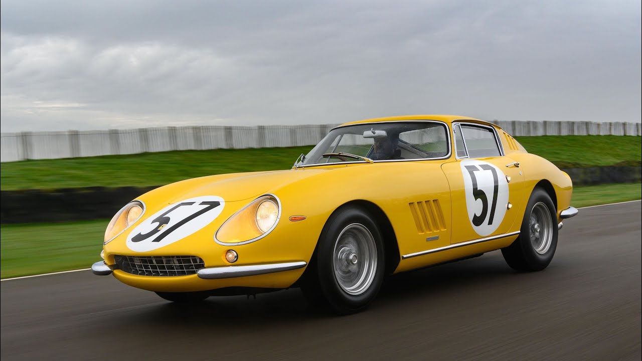 Le Mans Winning Ferrari 275 Gtb Headlines Class Le Mans Winning Ferrari 275 Gtb Headlines Class